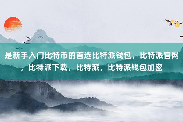 是新手入门比特币的首选比特派钱包，比特派官网，比特派下载，比特派，比特派钱包加密