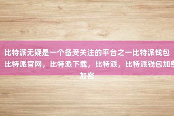 比特派无疑是一个备受关注的平台之一比特派钱包，比特派官网，比特派下载，比特派，比特派钱包加密