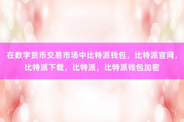 在数字货币交易市场中比特派钱包，比特派官网，比特派下载，比特派，比特派钱包加密